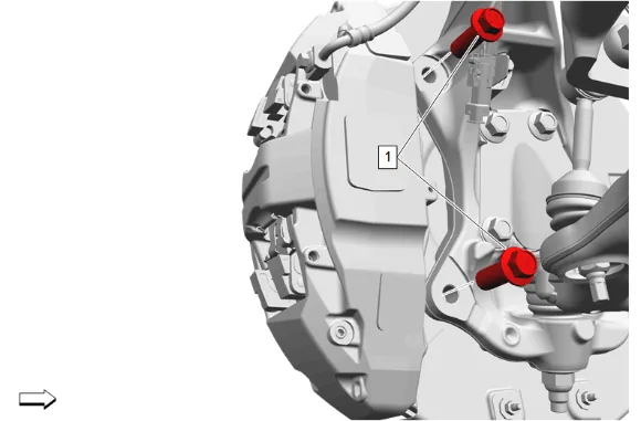 Front Brake Shield Replacement (2WD With ZW7) — figure 4