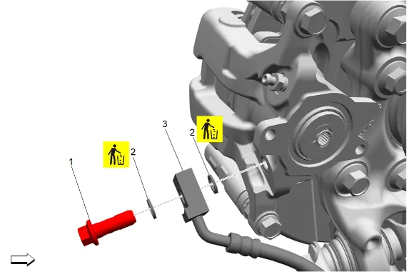 Rear Brake Caliper Replacement — figure 5