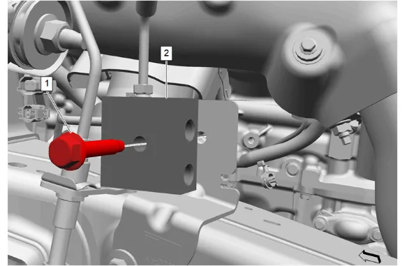 Rear Brake Pipe Connector Replacement — figure 7