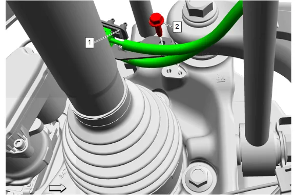 Rear Brake Shield Replacement (Z56) — figure 8