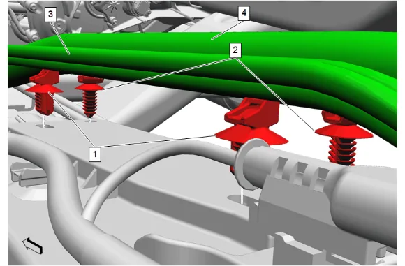 Rear Wheel Speed Sensor Replacement - Left Side — figure 10