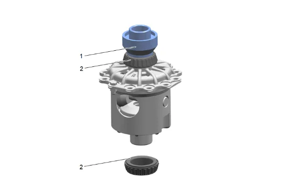 Differential Bearing Replacement (G86) — figure 20