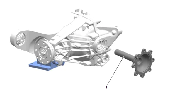 Differential Bearing Replacement (G96) — figure 28