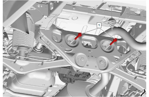 Differential Carrier Bushing Replacement - Rear (G96) — figure 11