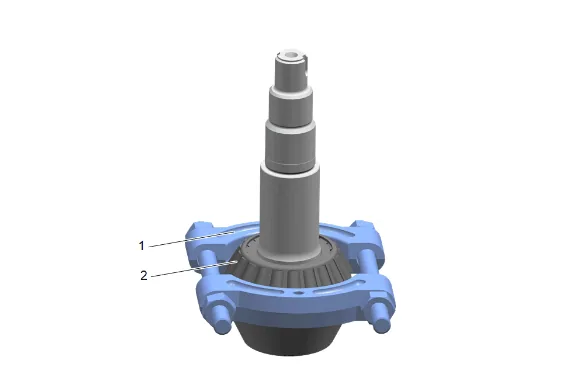 Differential Drive Pinion Gear Inner Bearing Replacement (G86) — figure 25