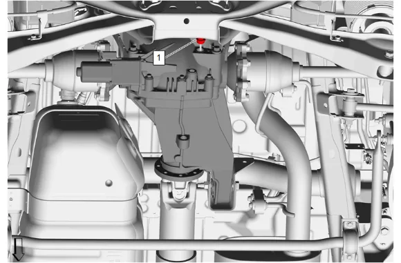 Differential Drive Pinion Gear Yoke Replacement (G96) — figure 7