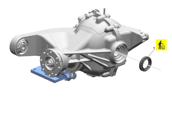 Differential Ring and Pinion Gear Replacement (G86) — figure 15