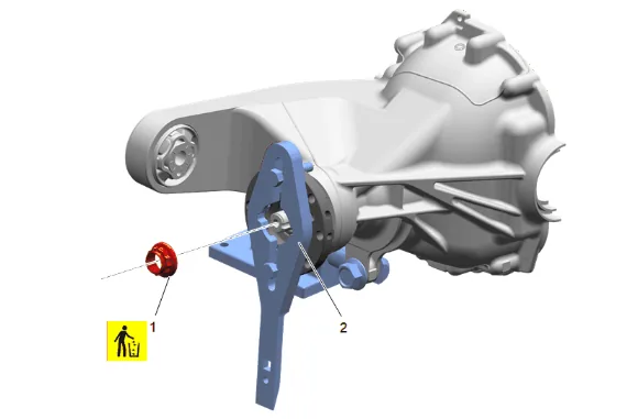 Differential Ring and Pinion Gear Replacement (G86) — figure 21