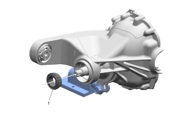 Differential Ring and Pinion Gear Replacement (G86) — figure 24