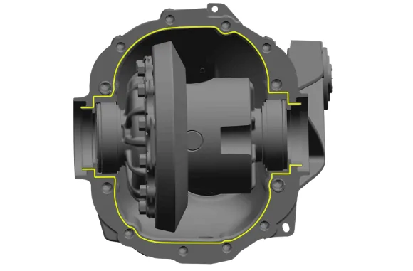 Differential Ring and Pinion Gear Replacement (G86) — figure 35