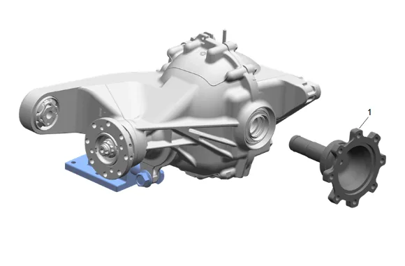 Differential Ring and Pinion Gear Replacement (G86) — figure 39