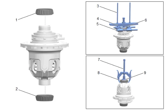 Differential Ring and Pinion Gear Replacement (G96) — figure 24