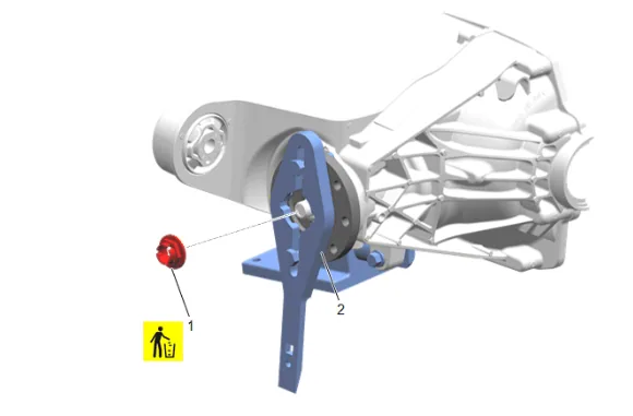 Differential Ring and Pinion Gear Replacement (G96) — figure 25