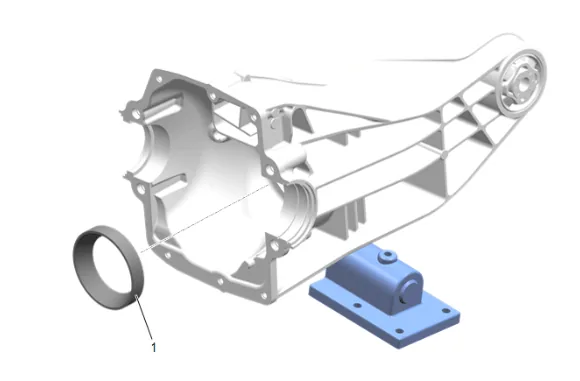 Differential Ring and Pinion Gear Replacement (G96) — figure 30