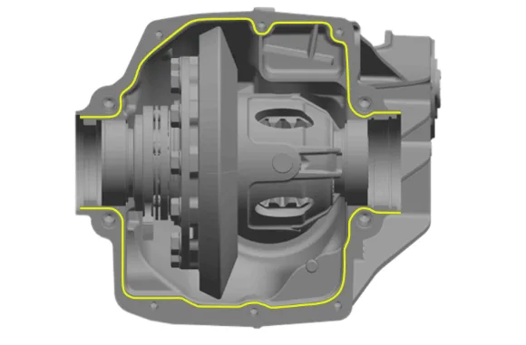 Differential Ring and Pinion Gear Replacement (G96) — figure 39