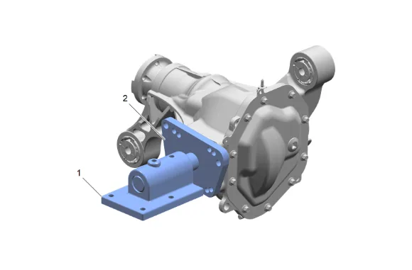 Front Differential Carrier Assembly Replacement (with F47) — figure 49