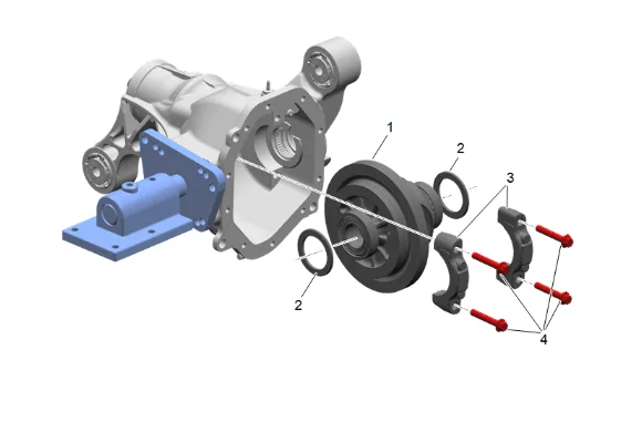 Front Differential Carrier Assembly Replacement (with F47) — figure 56