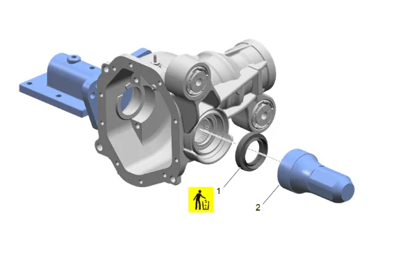 Front Differential Carrier Assembly Replacement (with F47) — figure 61