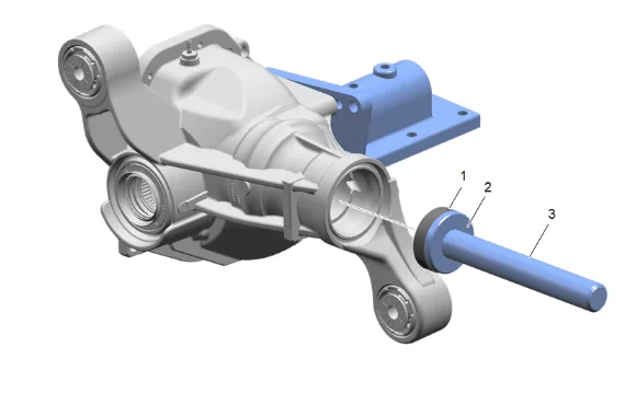 Front Differential Carrier Assembly Replacement (with F47) — figure 63