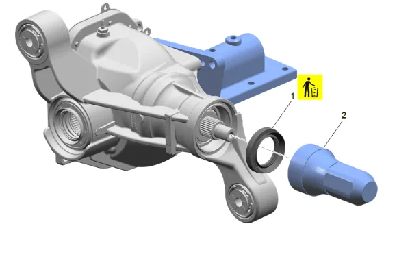 Front Differential Carrier Assembly Replacement (with F47) — figure 66