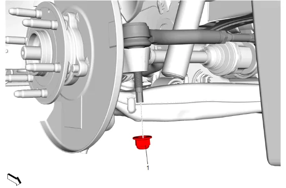 Front Differential Carrier Assembly Replacement (without F47) — figure 10