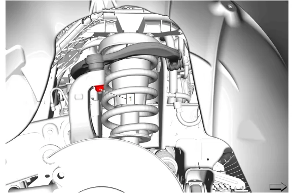Front Differential Carrier Assembly Replacement (without F47) — figure 13