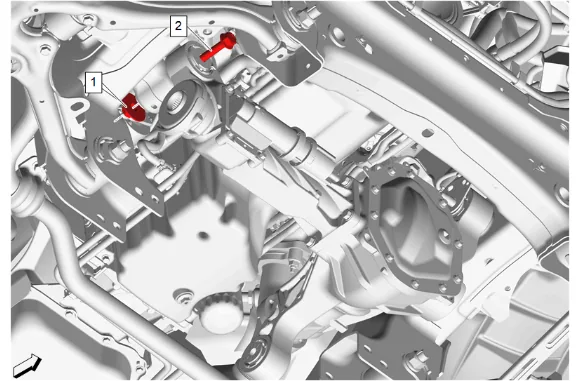 Front Differential Carrier Assembly Replacement (without F47) — figure 49