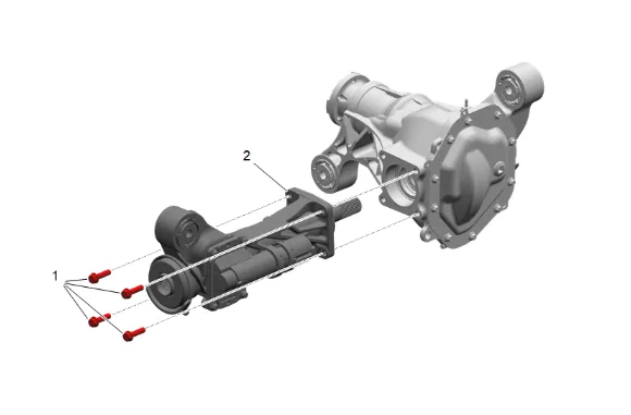 Front Differential Carrier Assembly Replacement (without F47) — figure 52