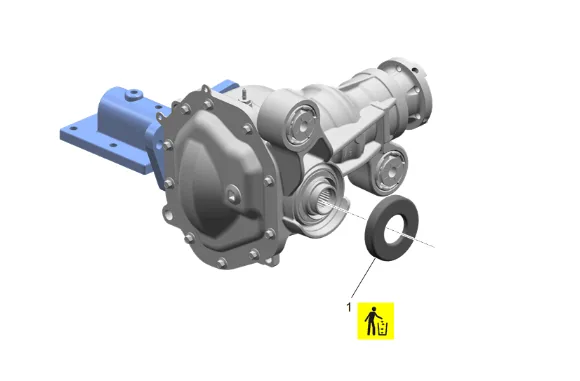 Front Differential Carrier Assembly Replacement (without F47) — figure 54