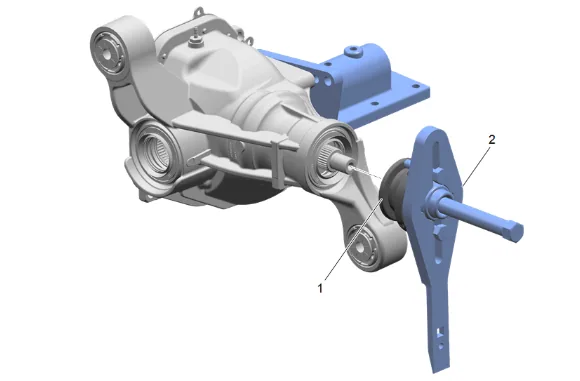 Front Differential Carrier Assembly Replacement (without F47) — figure 57