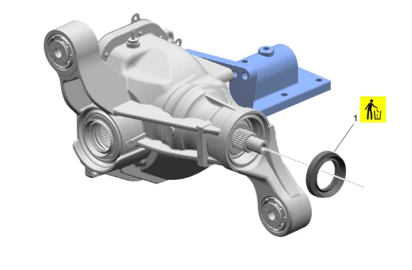 Front Differential Carrier Assembly Replacement (without F47) — figure 58