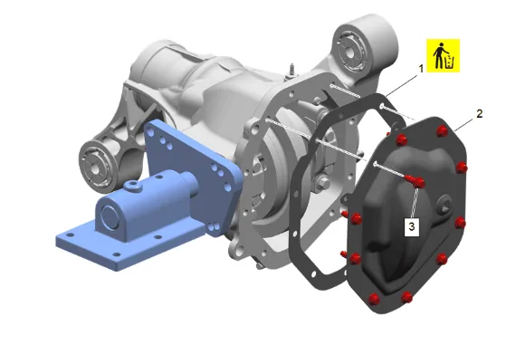 Front Differential Carrier Assembly Replacement (without F47) — figure 59
