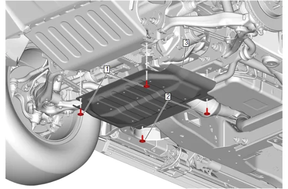 Front Drive Axle Actuator Replacement — figure 2