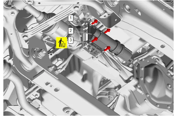 Front Drive Axle Actuator Replacement — figure 4