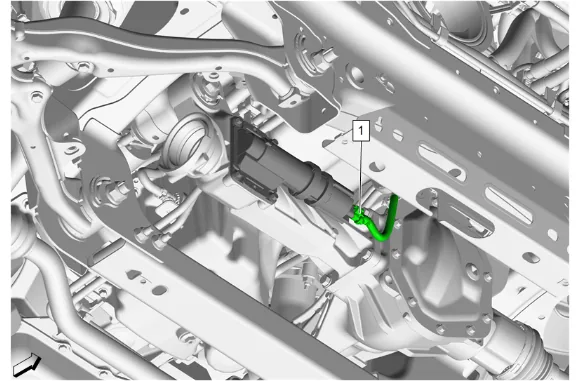 Front Drive Axle Inner Shaft Housing Replacement — figure 23