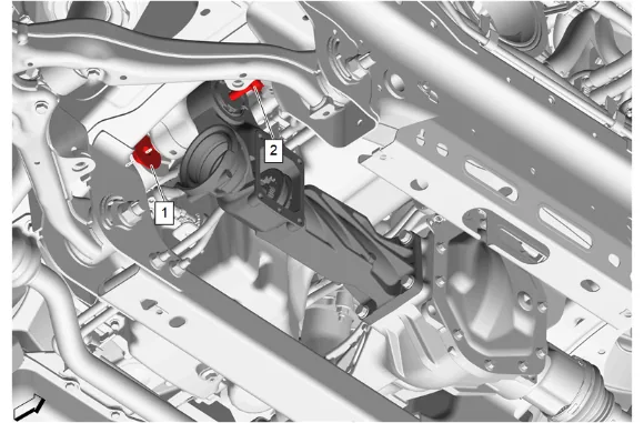 Front Drive Axle Inner Shaft Housing Replacement — figure 26