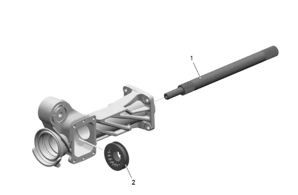 Front Drive Axle Inner Shaft Housing Replacement — figure 30