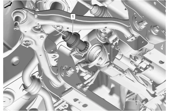 Front Drive Axle Inner Shaft Housing Replacement — figure 31