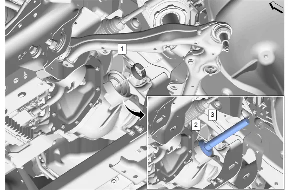 Front Drive Axle Inner Shaft Seal and Inner Shaft Bearing Replacement — figure 24