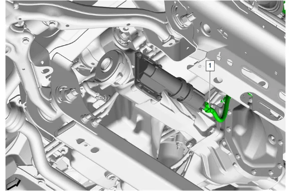 Front Wheel Drive Intermediate Shaft Seal Replacement — figure 19