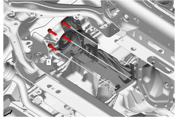 Front Wheel Drive Intermediate Shaft Seal Replacement — figure 23