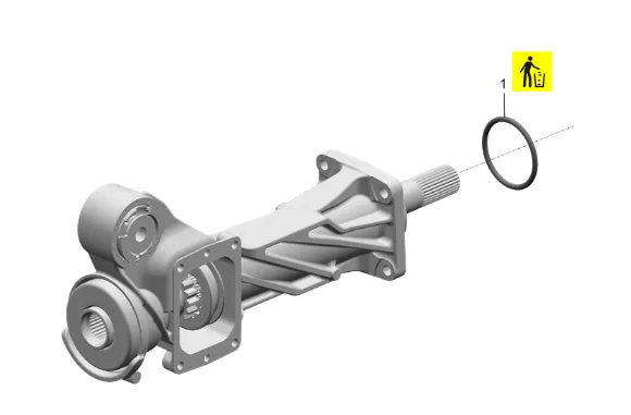 Front Wheel Drive Intermediate Shaft Seal Replacement — figure 25