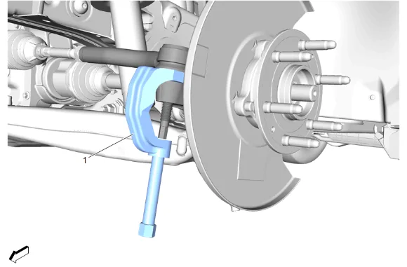 Front Wheel Drive Shaft Replacement - Left Side — figure 12