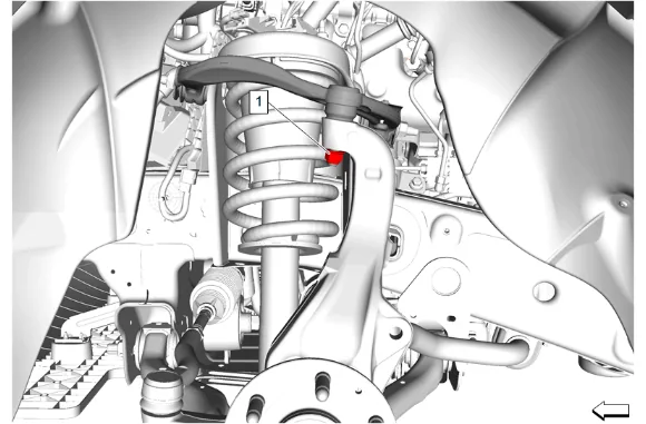 Front Wheel Drive Shaft Replacement - Left Side — figure 14