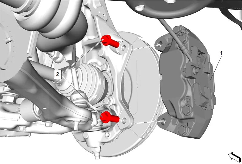 Front Wheel Drive Shaft Replacement - Right Side — figure 6