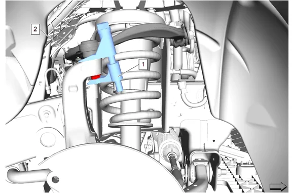 Front Wheel Drive Shaft Replacement - Right Side — figure 14