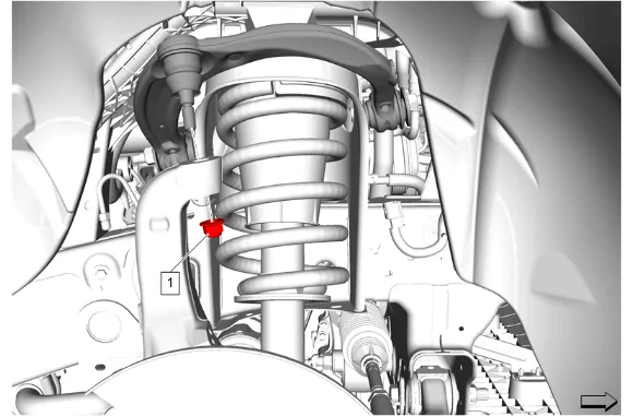 Front Wheel Drive Shaft Replacement - Right Side — figure 15