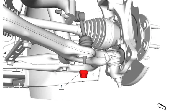 Front Wheel Drive Shaft Seal Replacement - Right Side — figure 12