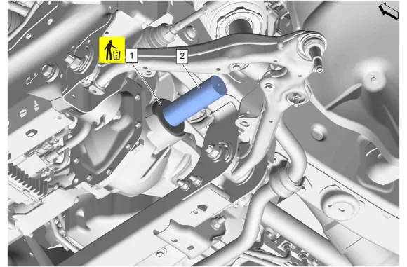 Front Wheel Drive Shaft Slinger Replacement - Left Side — figure 21