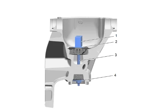 Pinion Depth Adjustment (G96) — figure 1